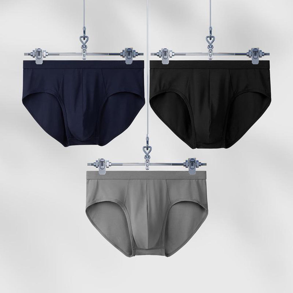 NKZNKZ Brief Underpants Low Rise Briefs Men's Stretch Brief Men's Briefs Underwear Men's Dyed Brief 6-Pack -SIZE M