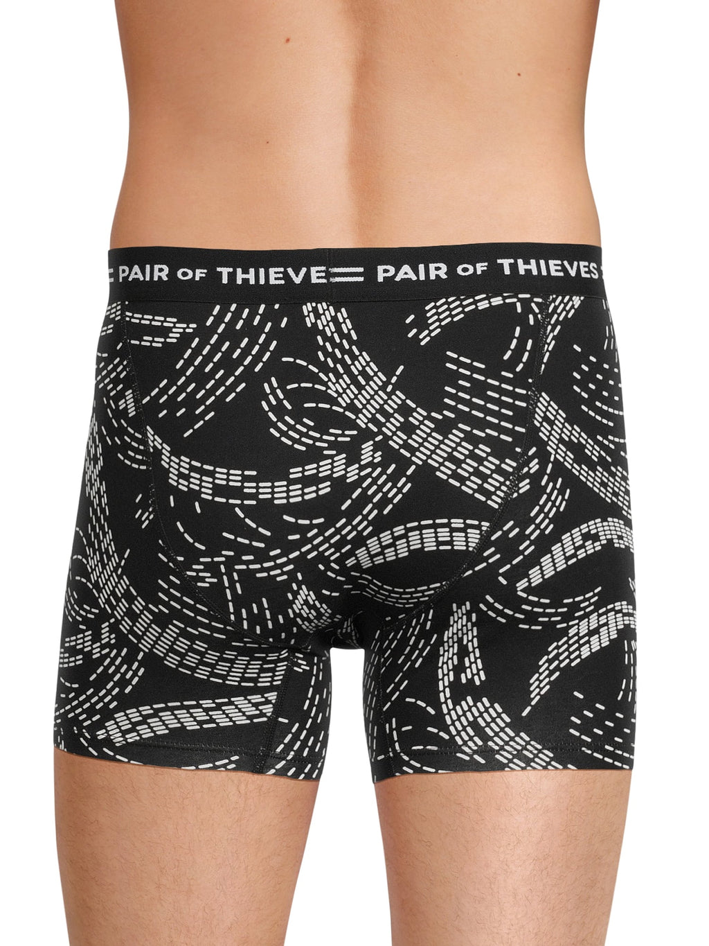 Pair of Thieves Men's 4-Way Cotton Stretch Boxer Briefs, 3-Pack