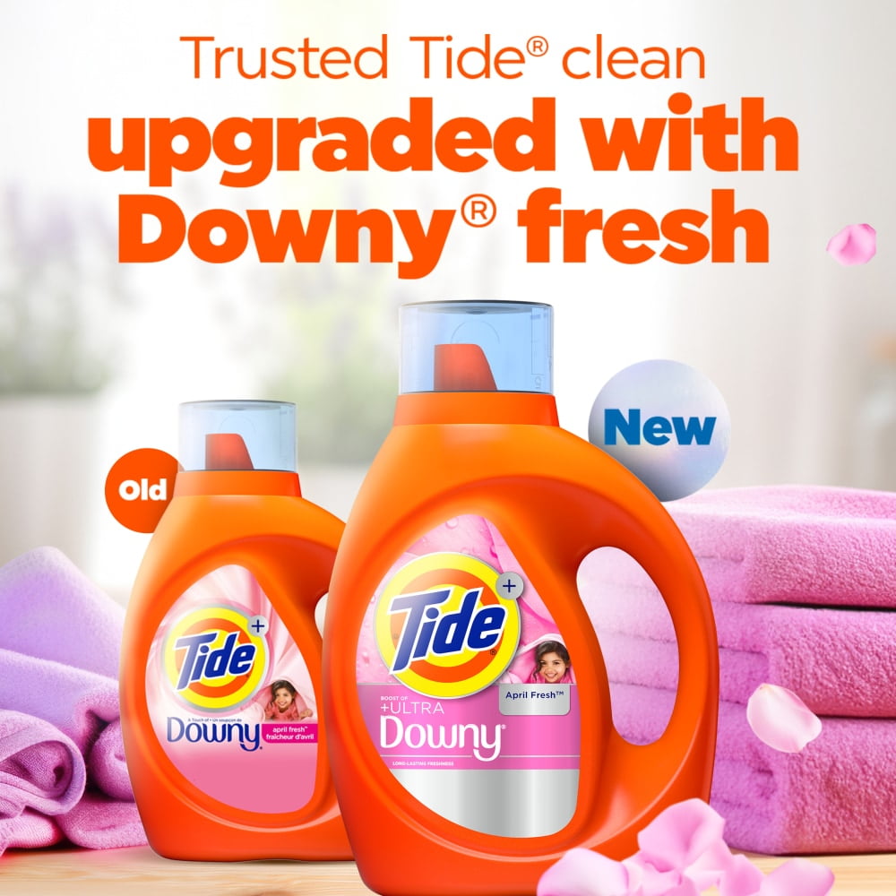 Tide With Downy April Fresh Liquid Laundry Detergent - 30 fl oz