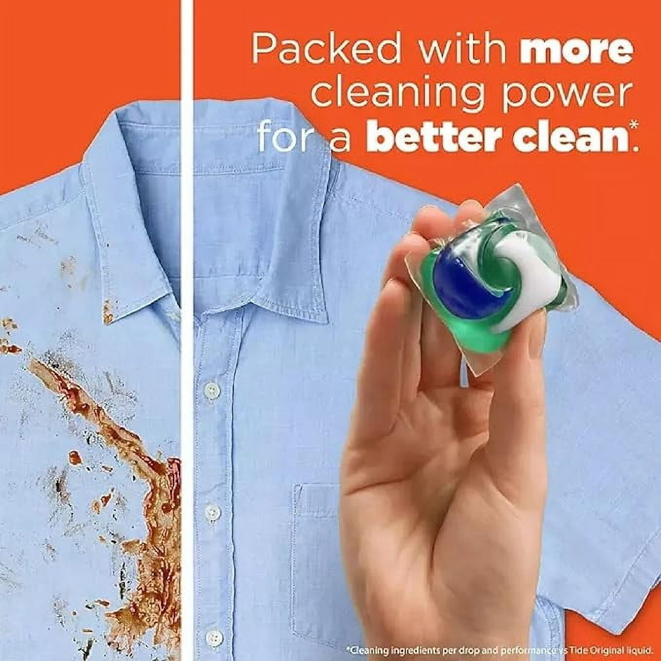 TIDE PODS Laundry Detergent Soap Pacs, Spring Meadow Scent, Powerful 3-in-1 Clean, HE Compatible, 39 Count (1 Bag)