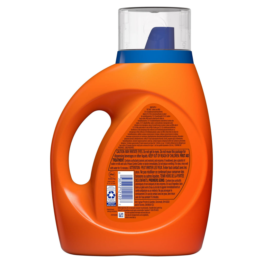 Tide Original Liquid Laundry Detergent - 1 Pack (34 fl oz) | HE Compatible, 25 Loads, Deep Clean Power