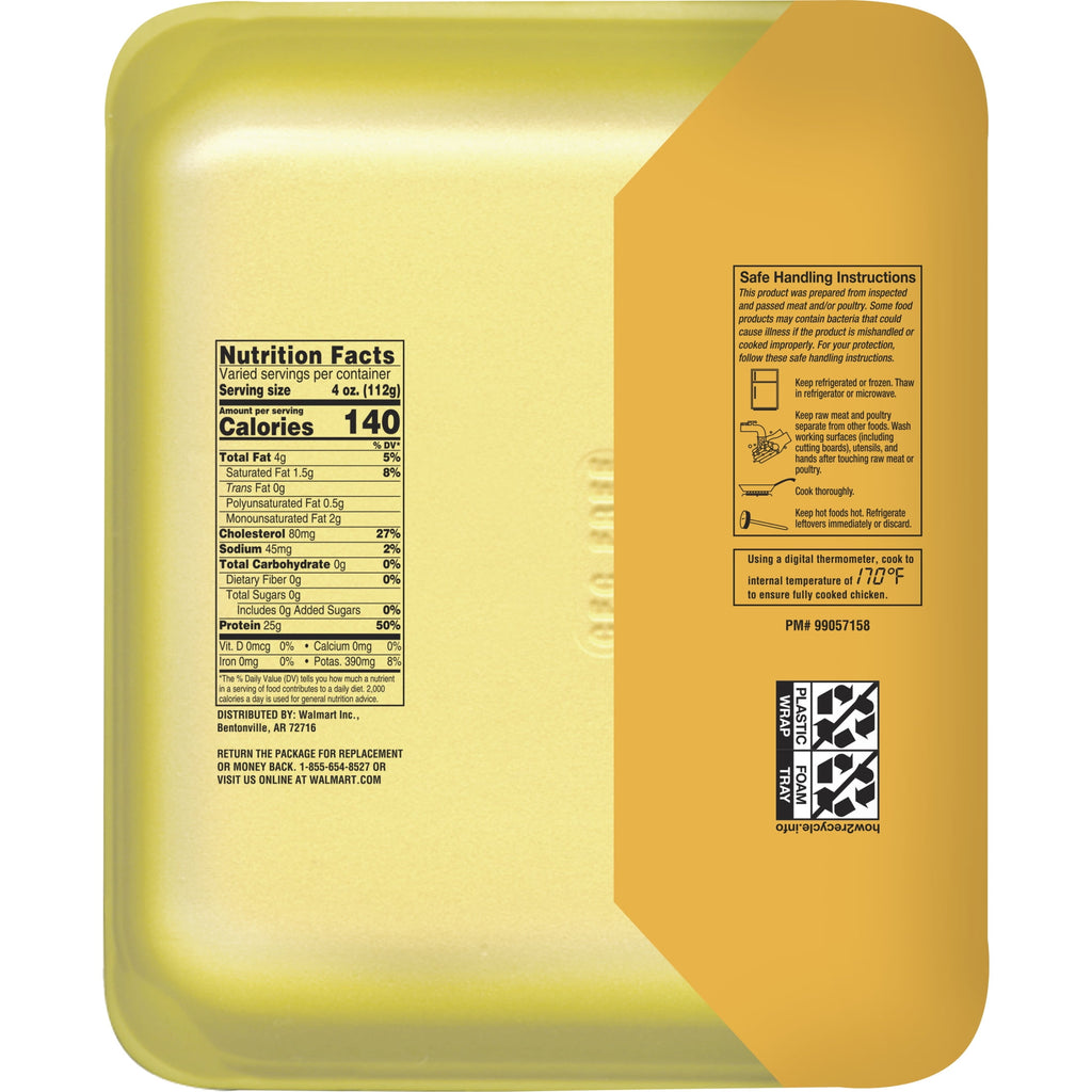 Freshness Guaranteed Thin-Sliced Boneless Skinless Chicken Breasts, 0.85 - 3.5 lb Tray