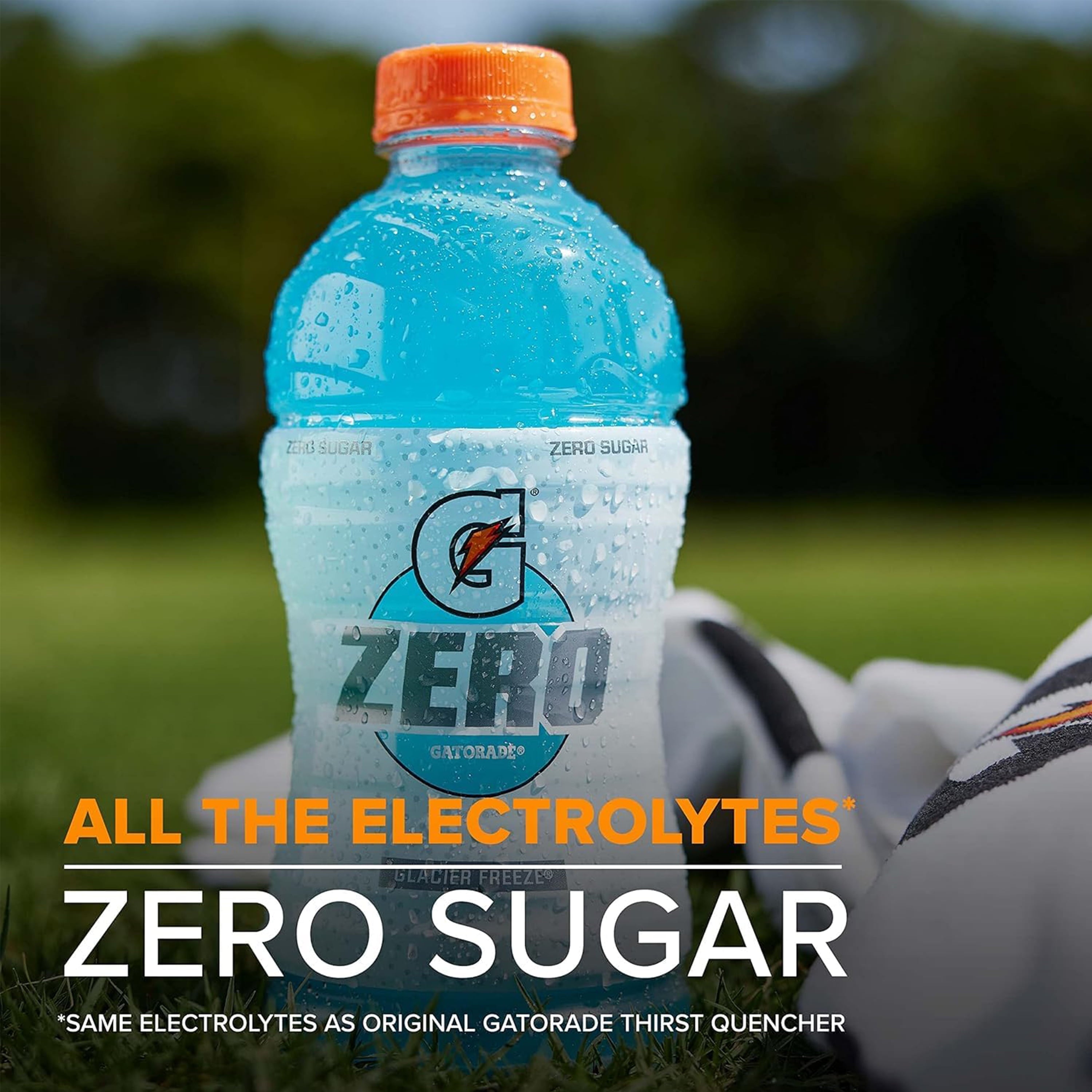Gatorade Zero Sugar Thirst Quencher Lemon Lime Sports Drinks, 12 fl oz, 12 Count Bottles