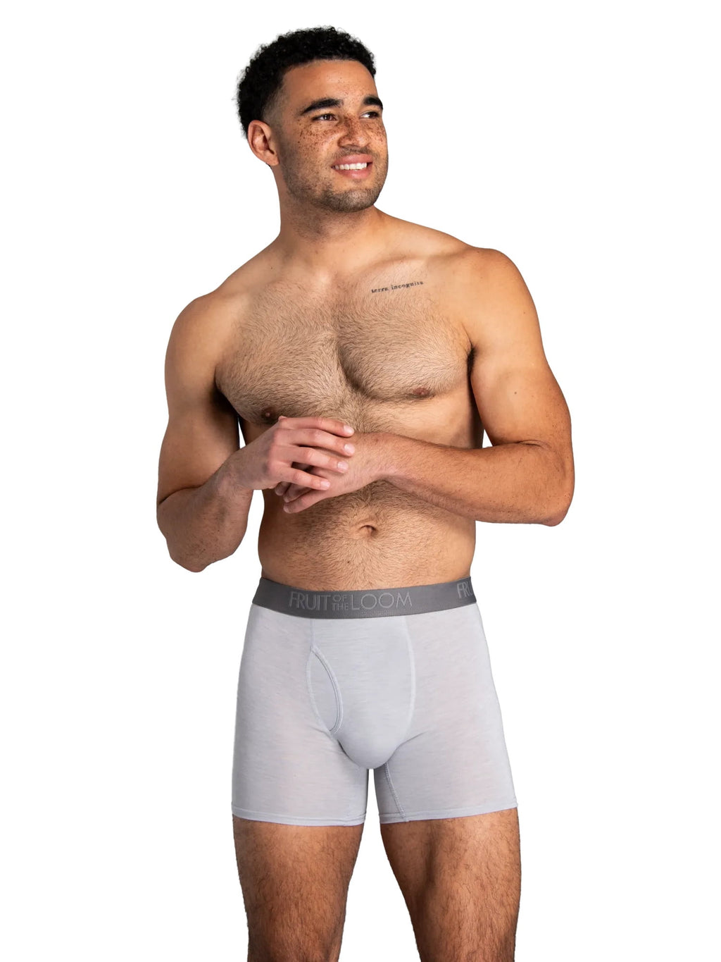 Fruit of the Loom Men's 360 Stretch Performance Cooling Channels Boxer Briefs, 6-Pack