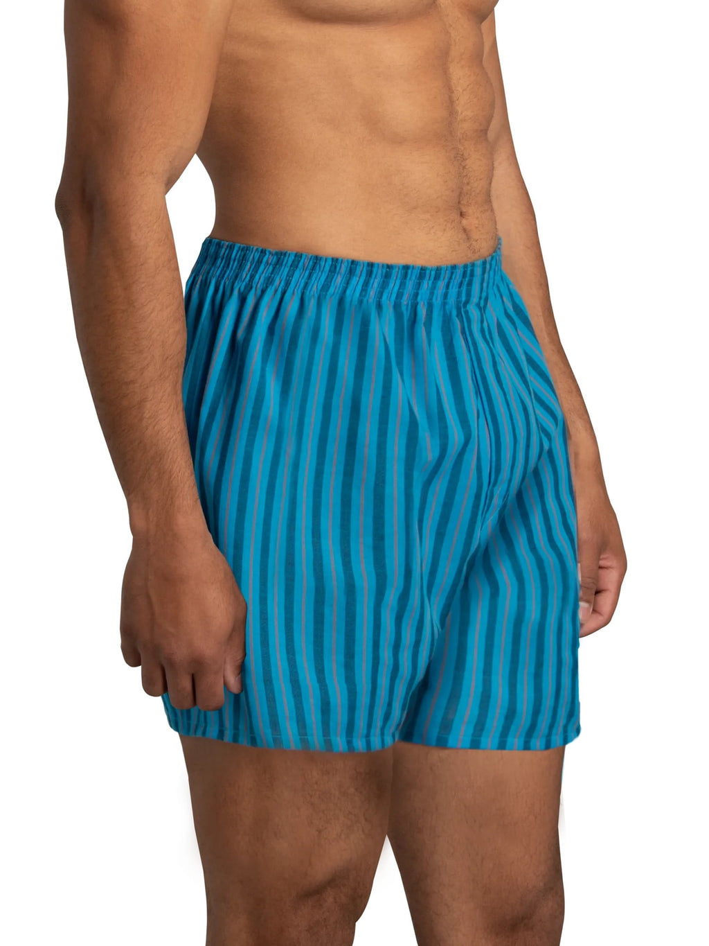 Fruit of the Loom Men's Boxers - Relaxed Fit, Soft Woven Cotton Blend Underwear, 5-Pack