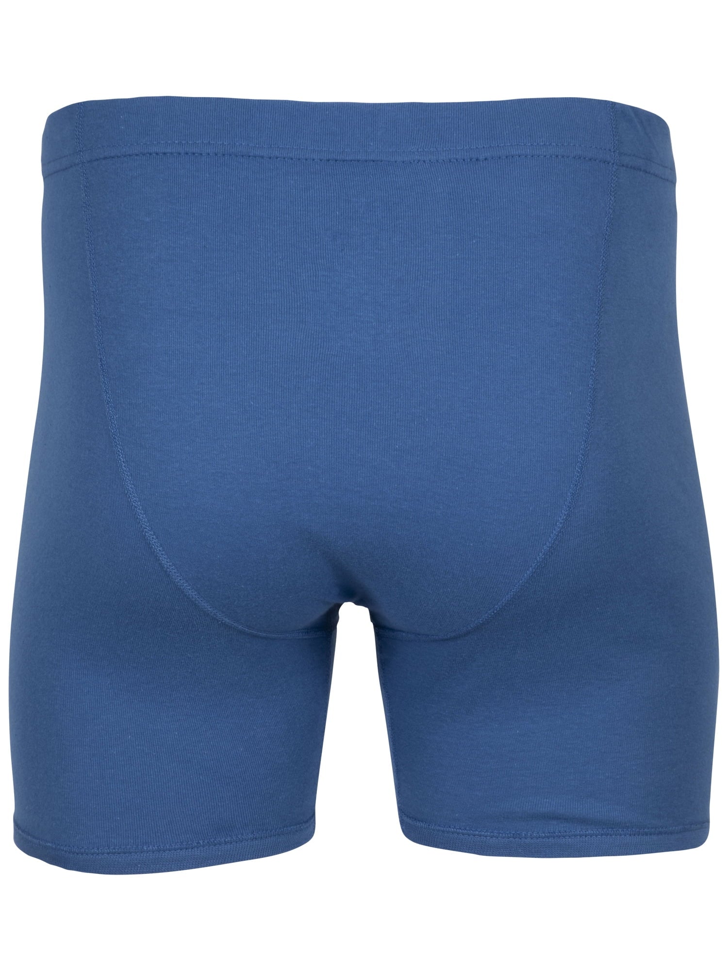 George Men's Covered Waistband Regular Leg Boxer Briefs, 6-Pack