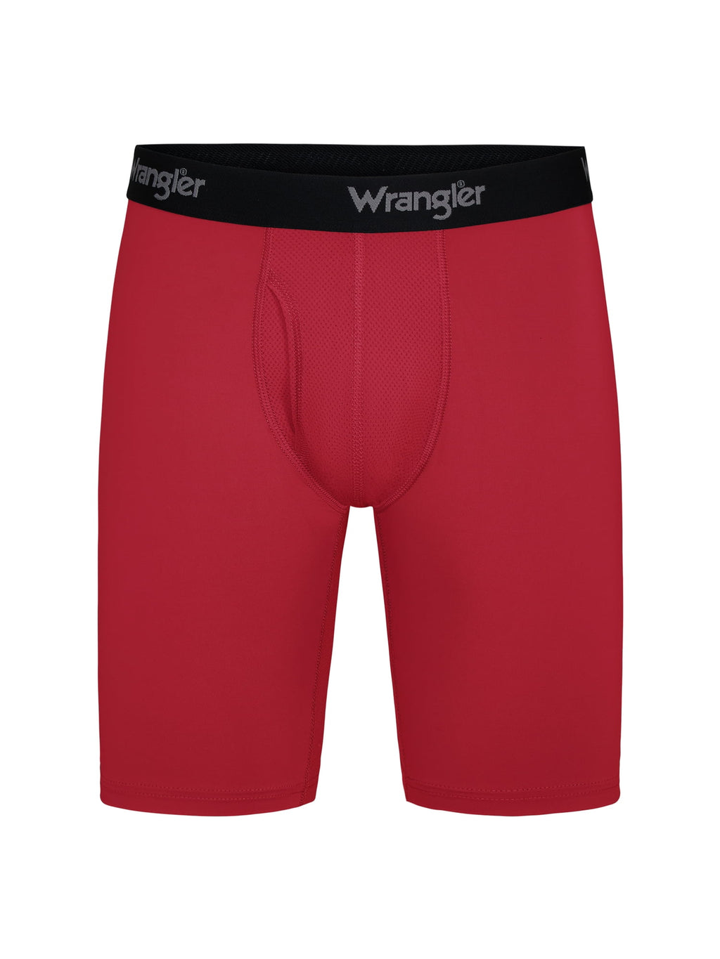 Wrangler Cool Carpenter 9" Boxer Briefs Men's Underwear, Large, Black/Duffle Green/Charcoal, 3-Pack
