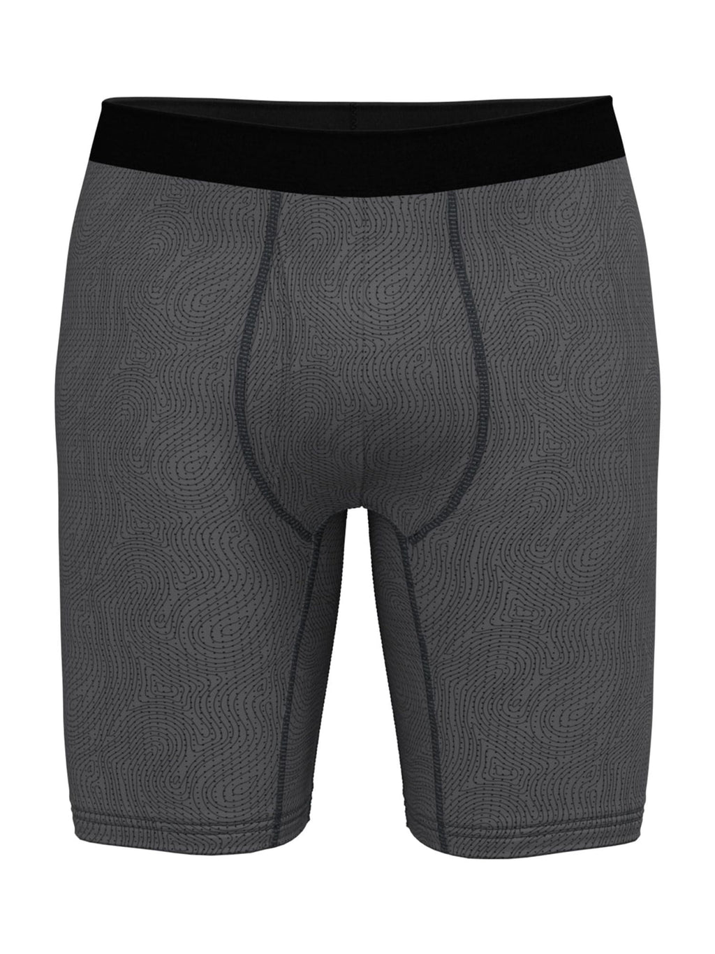 Athletic Works Men's Ultra Lite Mesh Long Leg Boxer Brief, 6-Pack, Sizes S-3XL