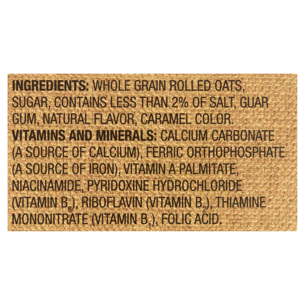 Great Value Maple & Brown Sugar Instant Oatmeal, 1.51 oz, 10 Count