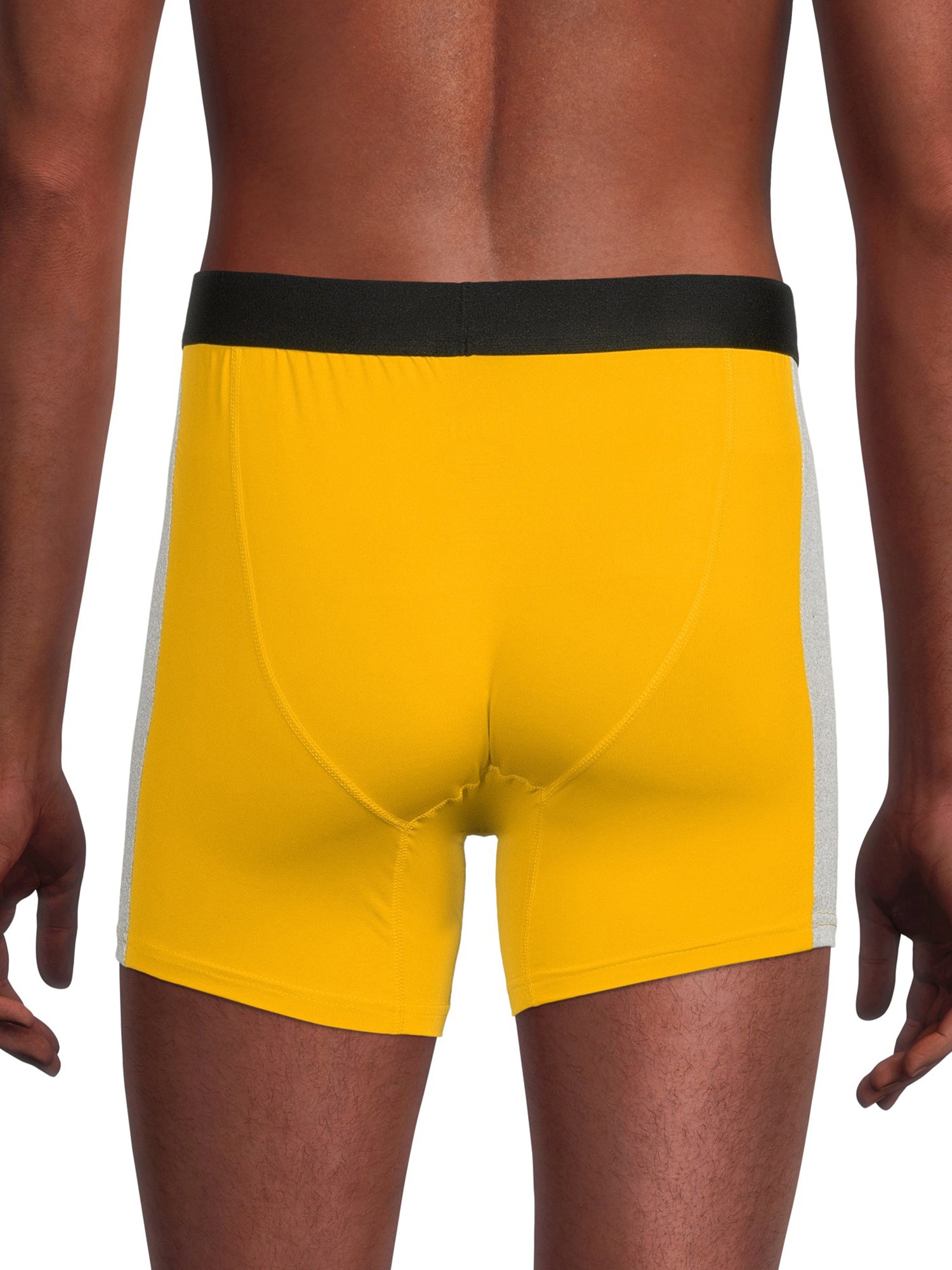 Everlast Men's Performance Underwear Stretch Boxer Briefs with Fly, 6-Pack
