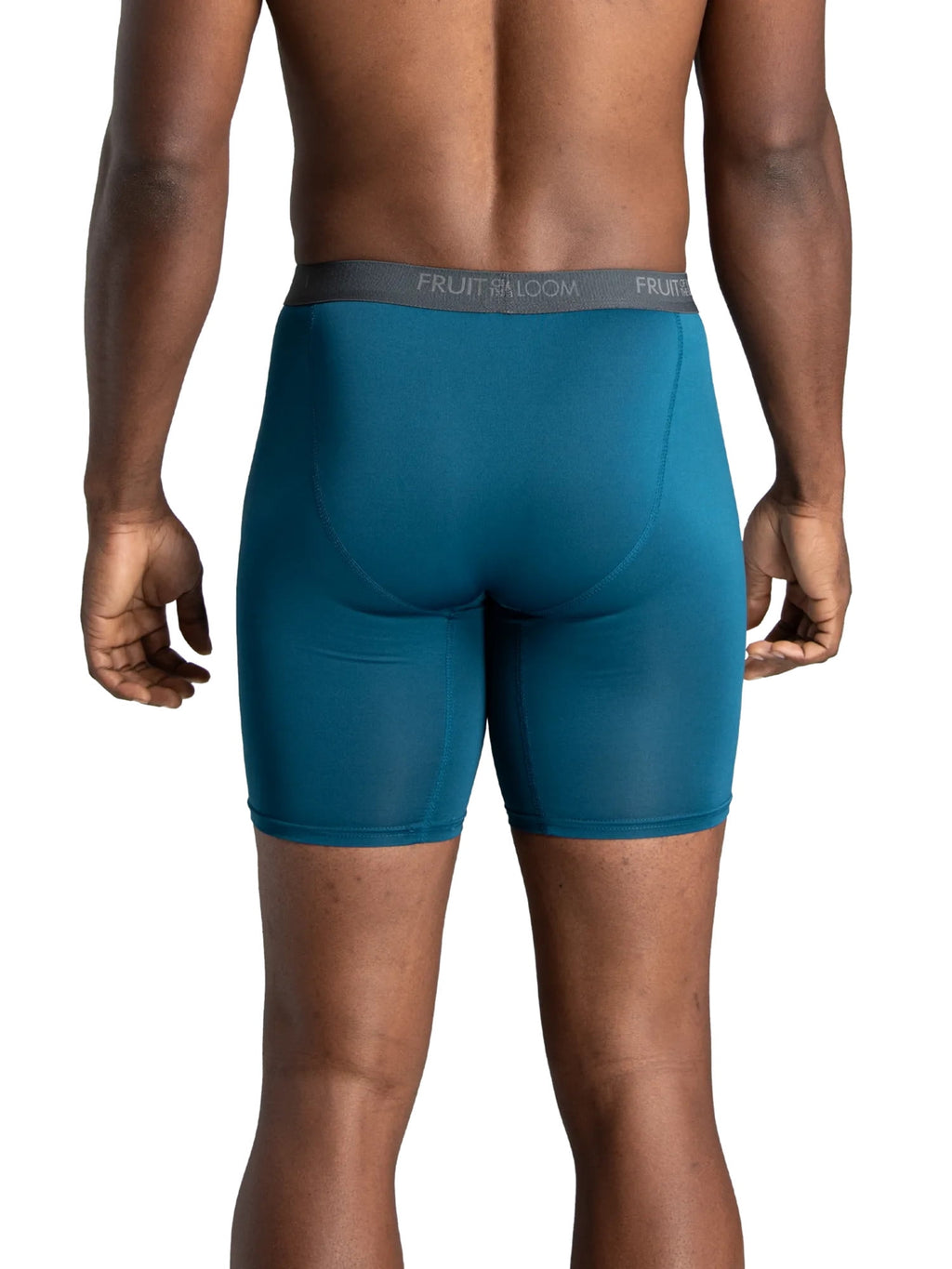 Fruit of the Loom Men's Micro-Stretch Ribbed Boxer Briefs, 6-Pack