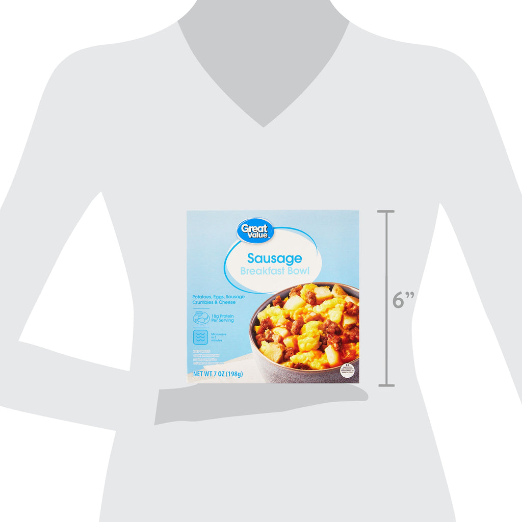 Great Value Sausage Breakfast Bowl, 7 oz