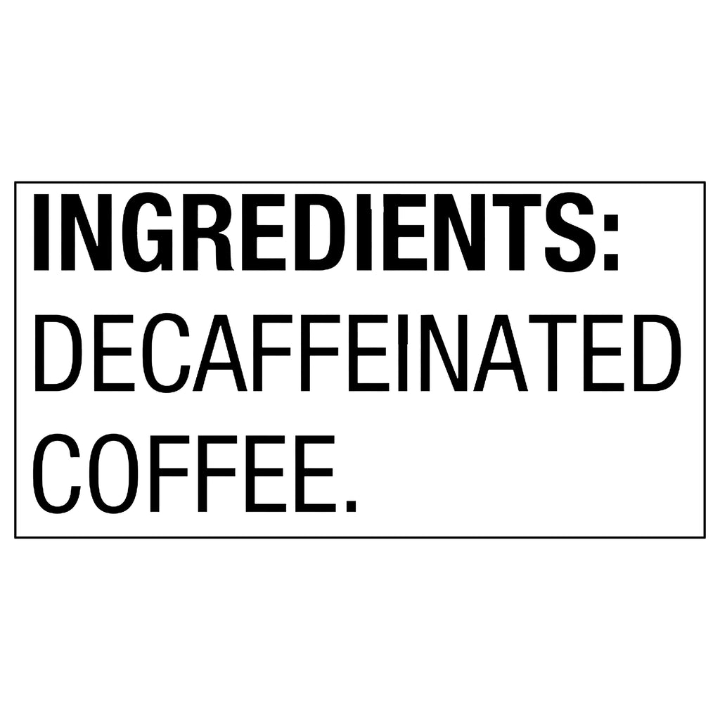 (6 pack) Great Value Classic Decaf Medium Roast Ground Coffee, 9.6 oz