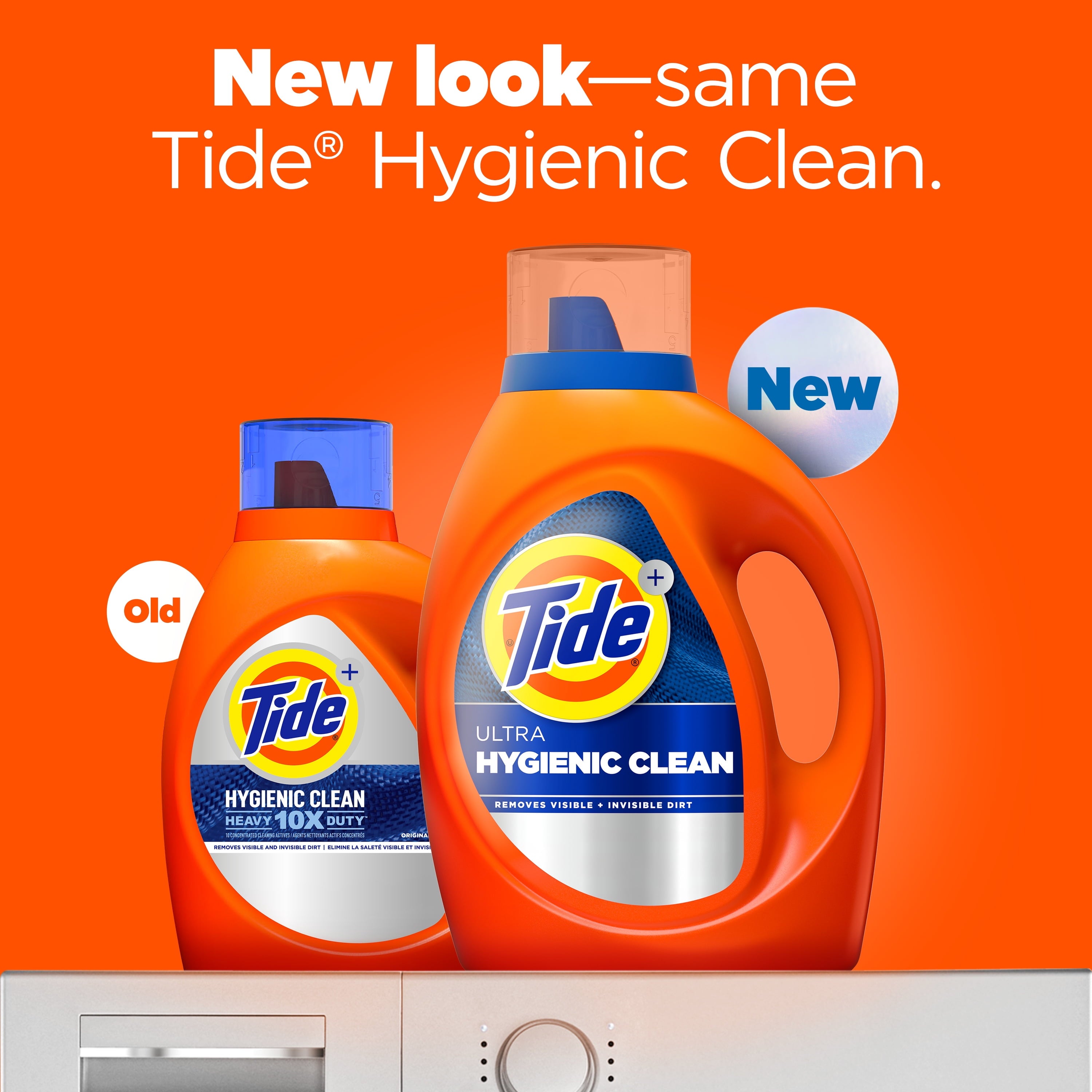 Tide Ultra Hygienic Clean Liquid Laundry Detergent, Original Scent, 63 fl oz, 44 Loads