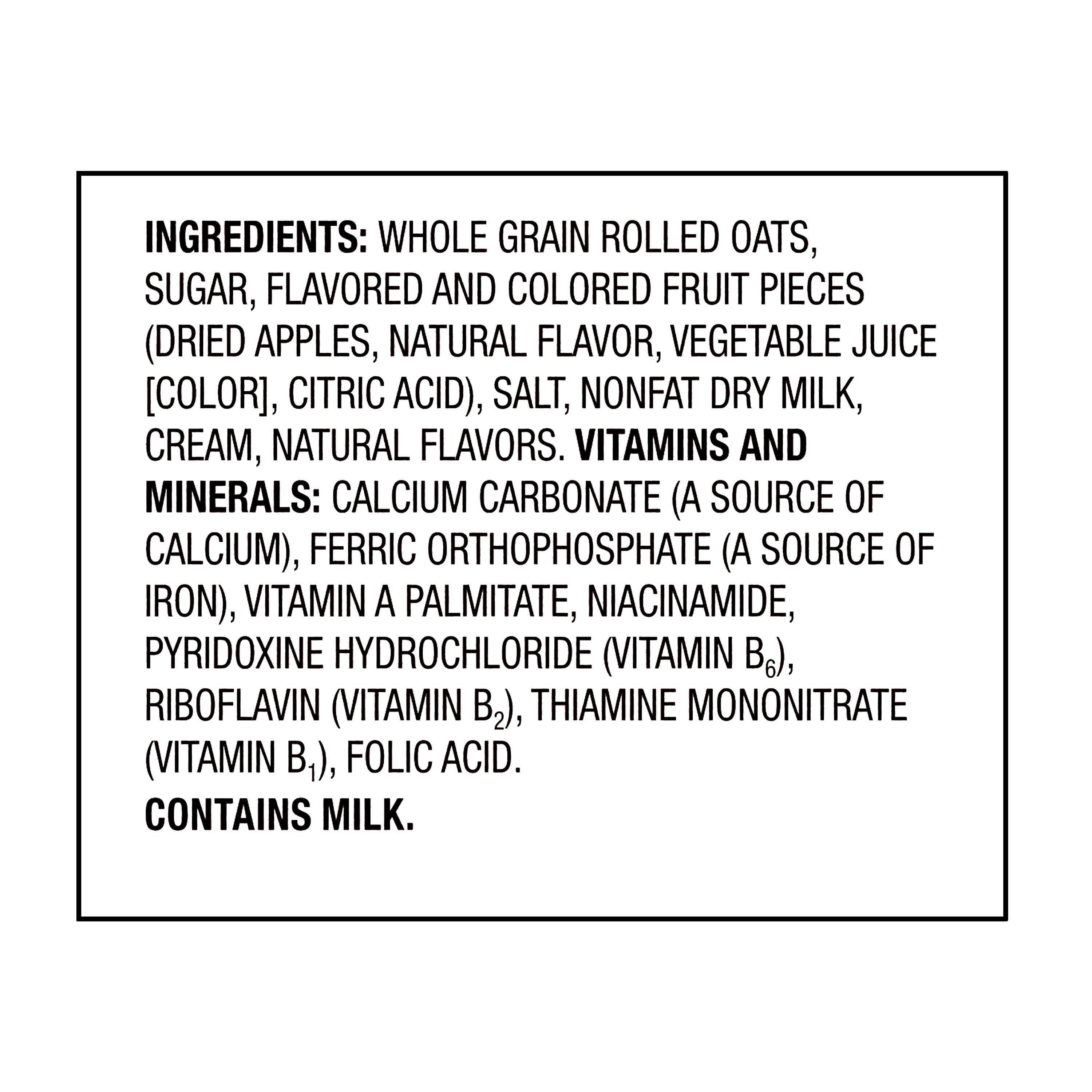 Great Value Strawberries & Cream Instant Oatmeal Value Pack, 1.05 oz, 20 Count