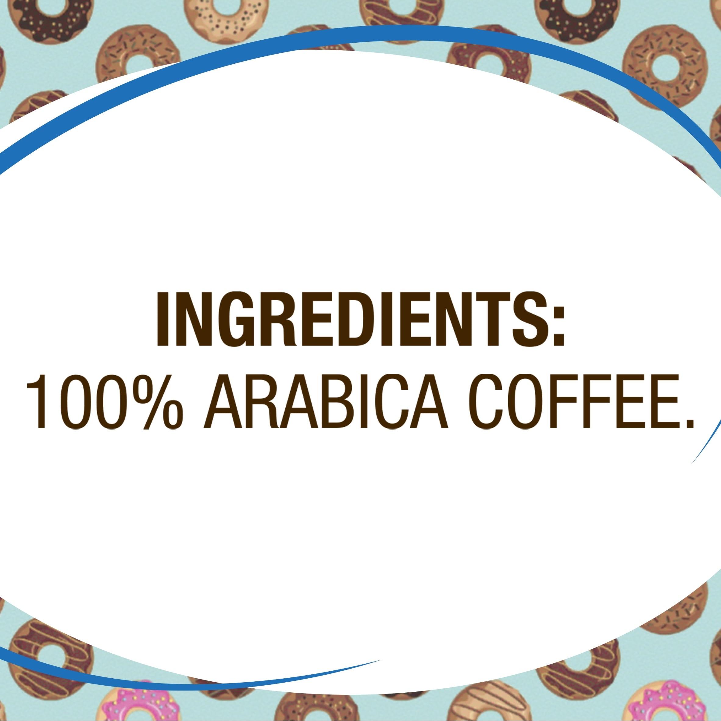 Great Value Donut Shop, 100% Arabica, Medium Roast, Ground Coffee, 12 oz