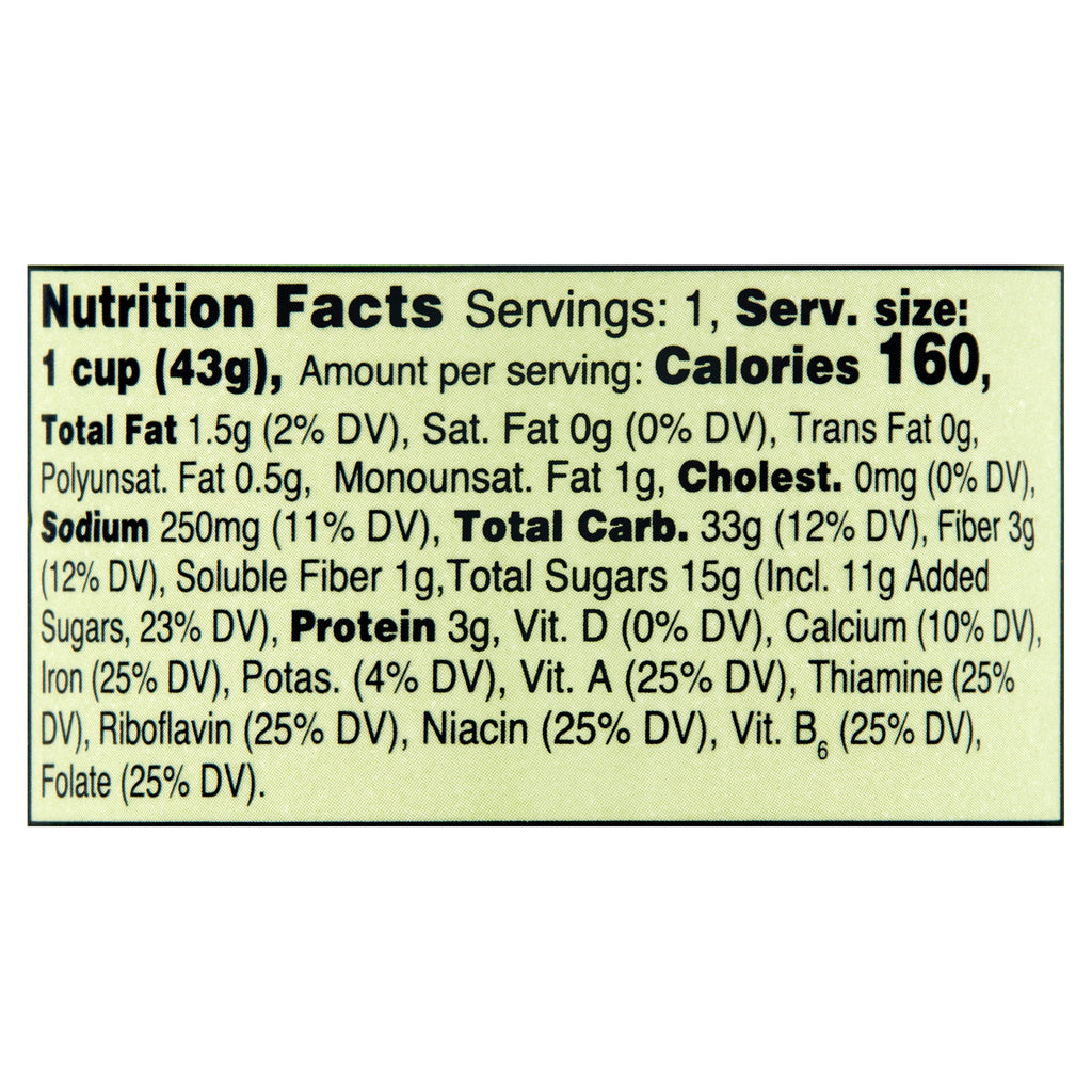 Great Value Apples and Cinnamon Instant Oatmeal Cup, 1.51 oz