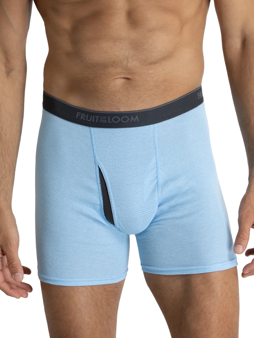 Fruit of the Loom Men's CoolZone Boxer Briefs, Moisture‑Wicking, Mesh Fly, No Ride Up, Multipacks, Sizes S-3XL