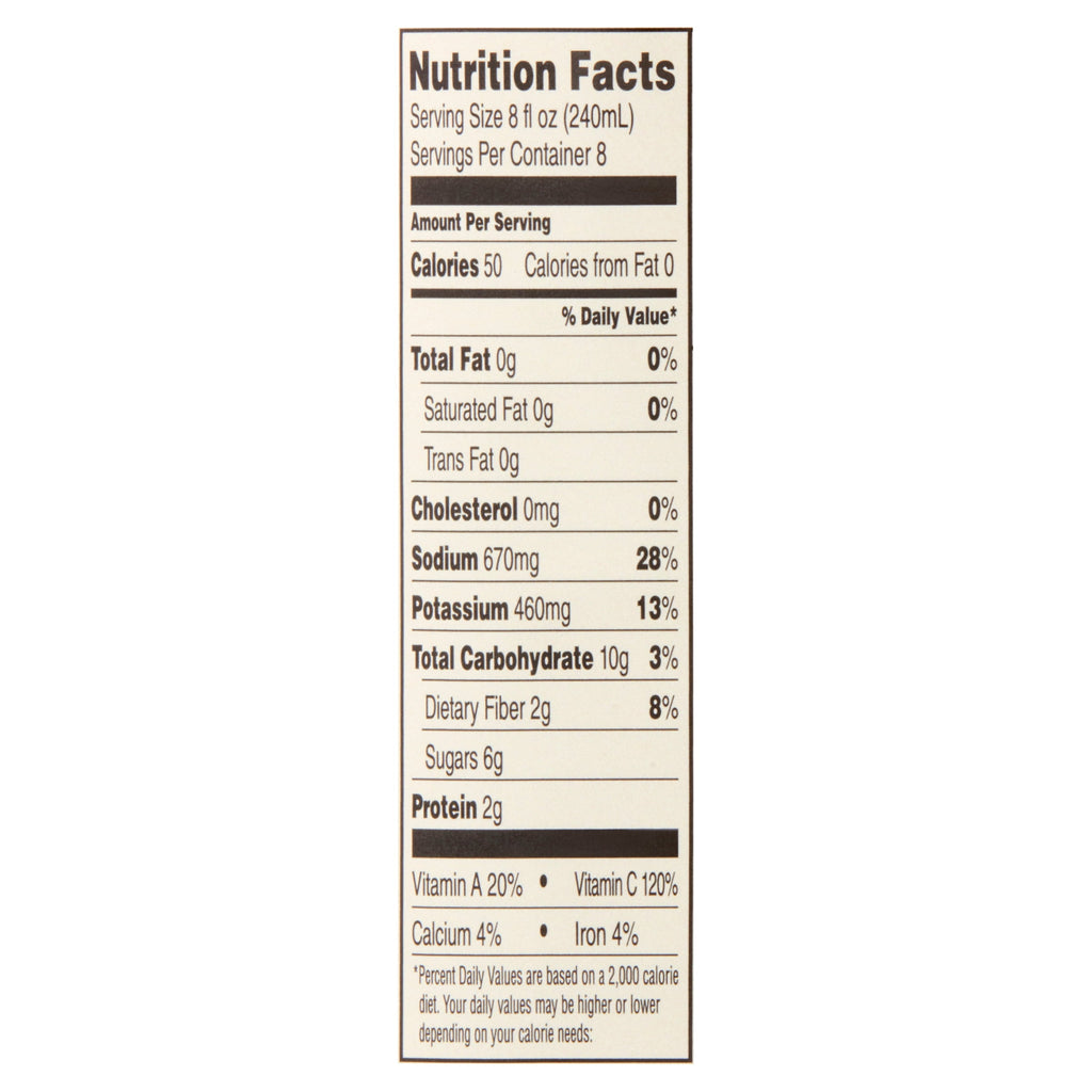 Great Value Tomato 100% Juice, 64 fl oz