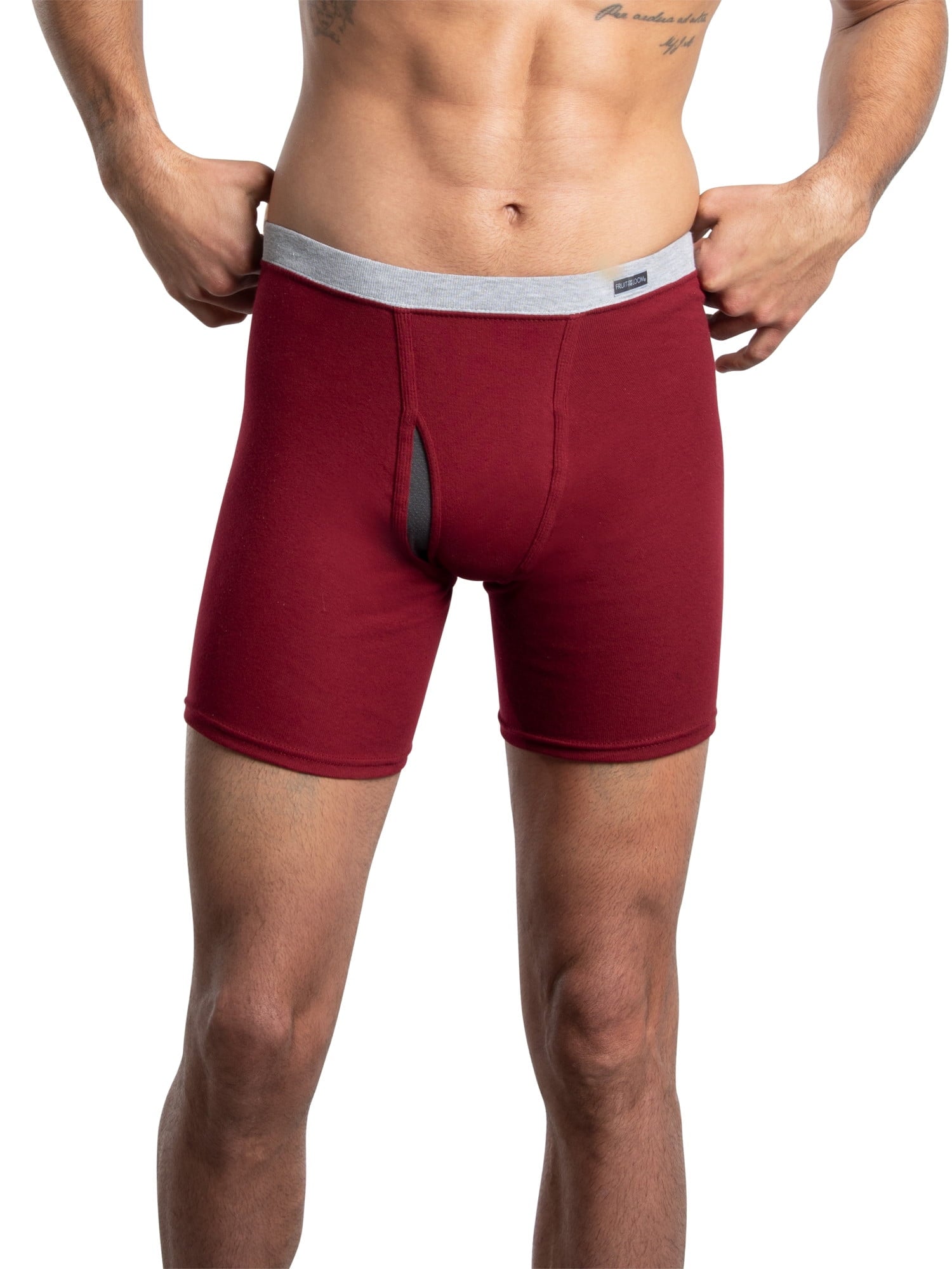 Fruit of the Loom Men's CoolZone Boxer Briefs, Moisture‑Wicking, Mesh Fly, No Ride Up, Multipacks, Sizes S-3XL