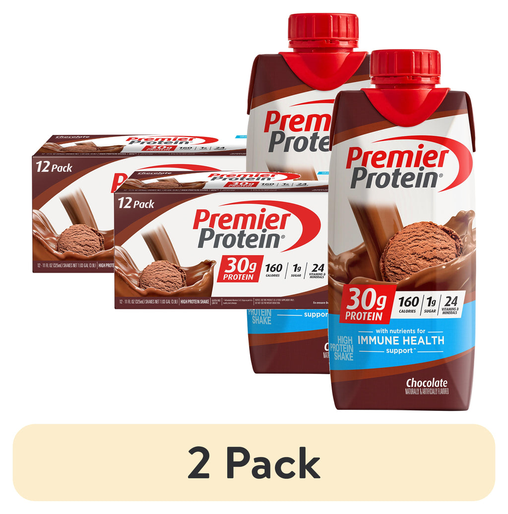 Premier Protein Shake, Chocolate, 30g Protein, 11 Fl Oz, 4 Ct