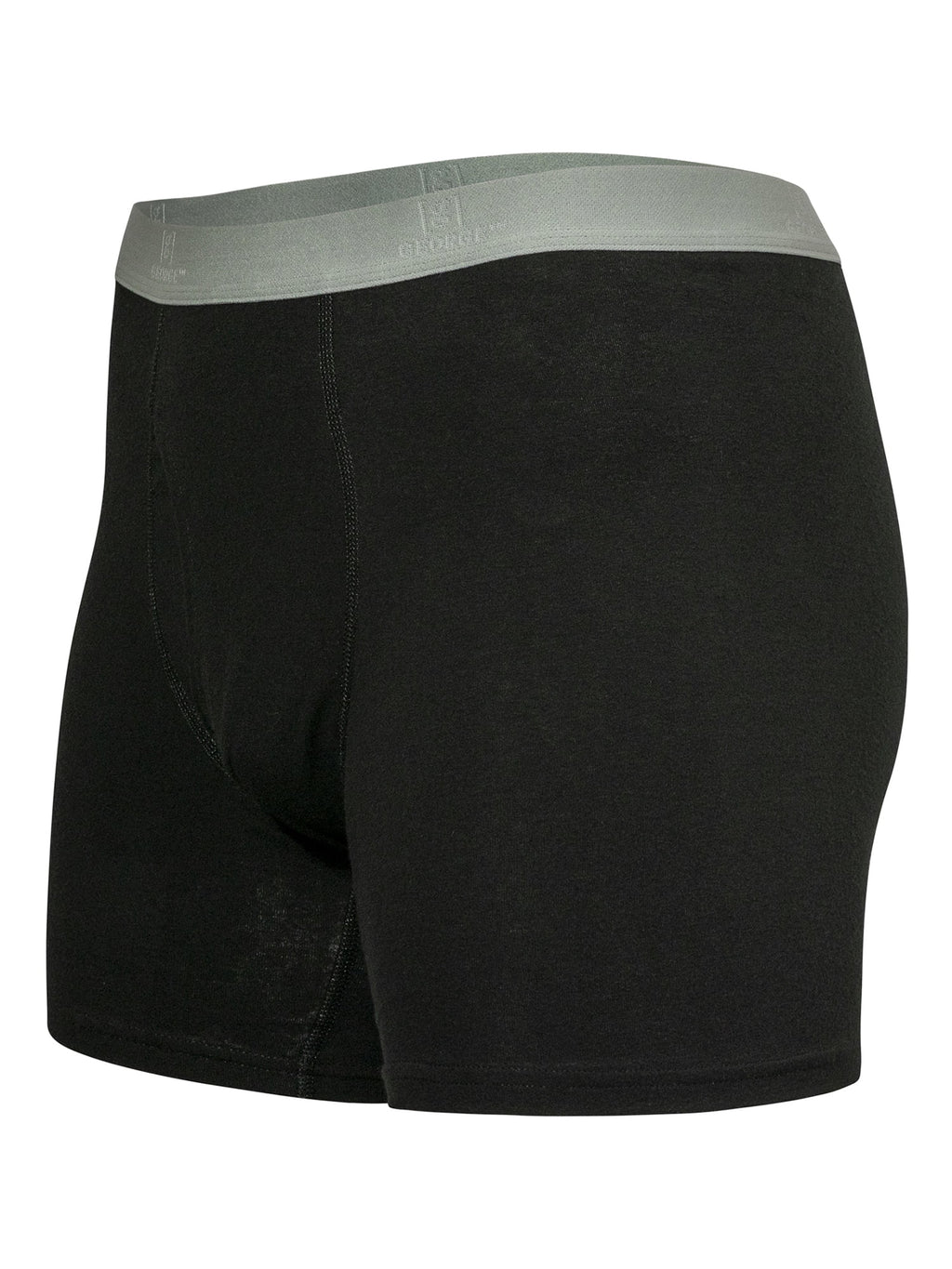 George Men's Cotton Stretch Regular Leg Boxer Briefs, 6-Pack