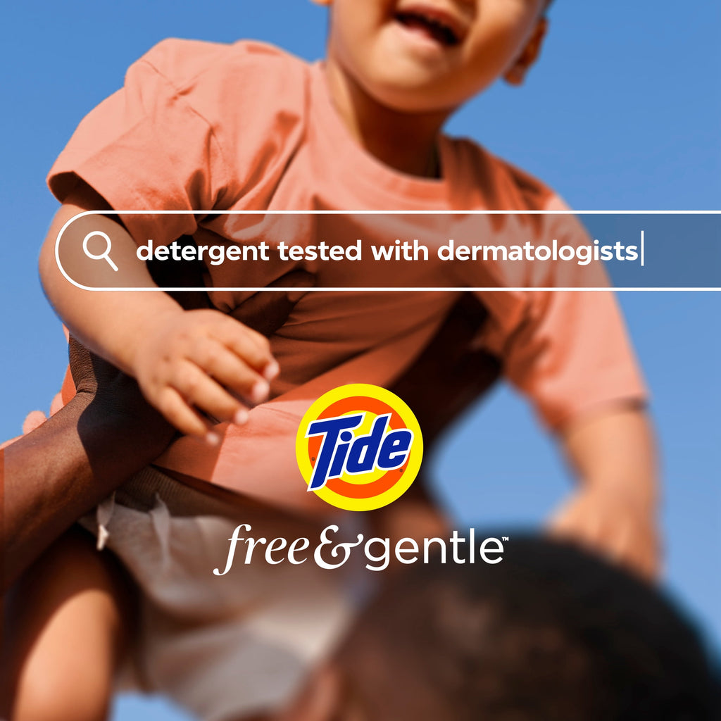 Tide Free & Gentle Laundry Detergent Liquid, 166 fl oz, 126 Loads