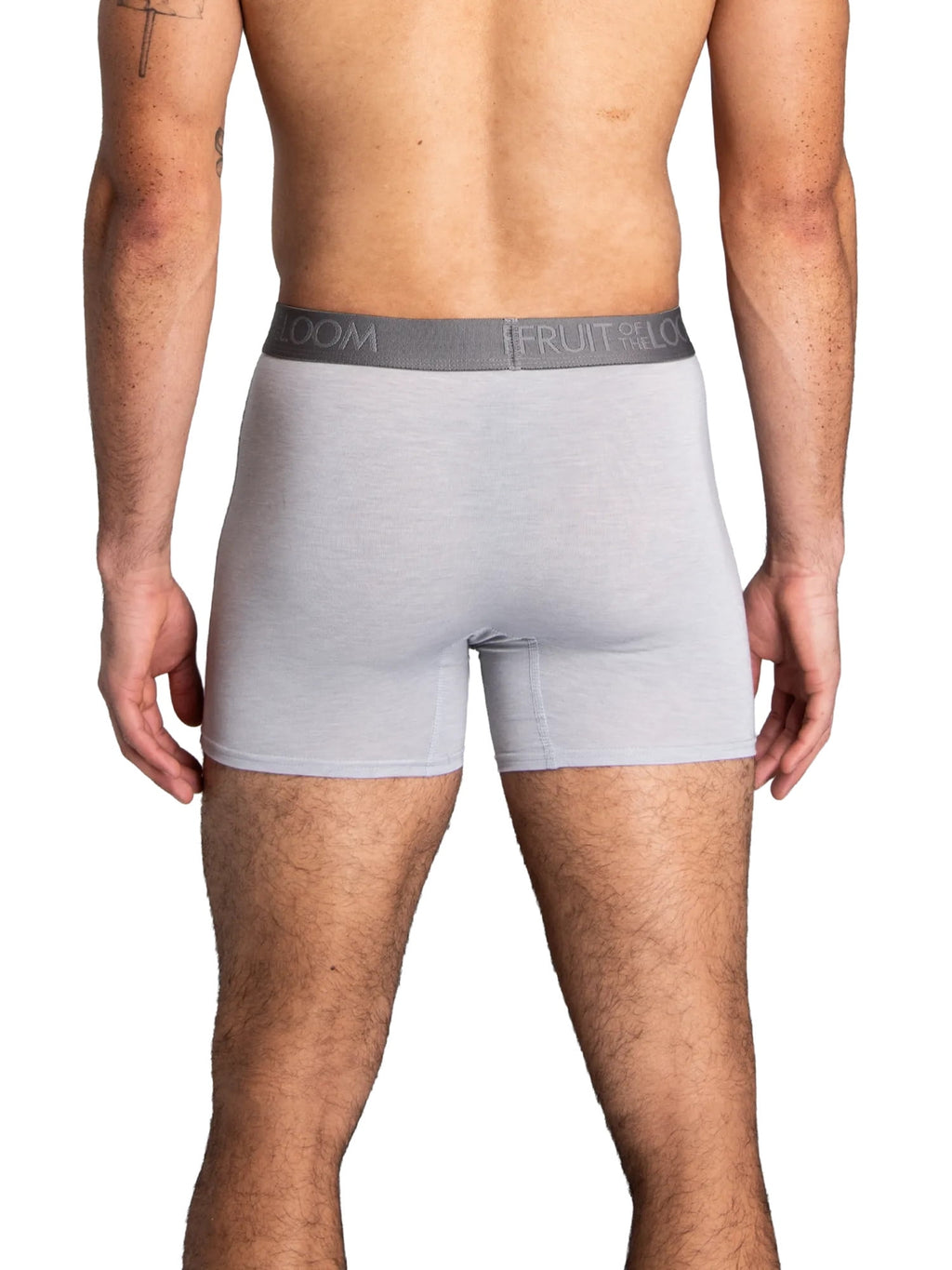 Fruit of the Loom Men's 360 Stretch Performance Cooling Channels Boxer Briefs, 6-Pack