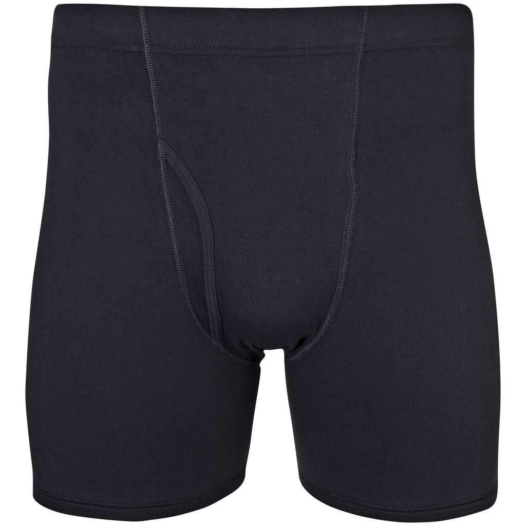 Gildan Adult Men's Boxer Briefs With Covered Waistband, 5-Pack, Sizes S-2XL, 6" Inseam