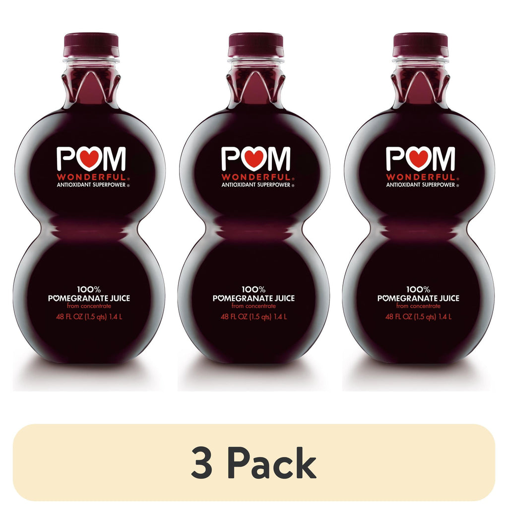 POM Wonderful Antioxidant Superpower 100% Pomegranate Juice, 48 fl oz
