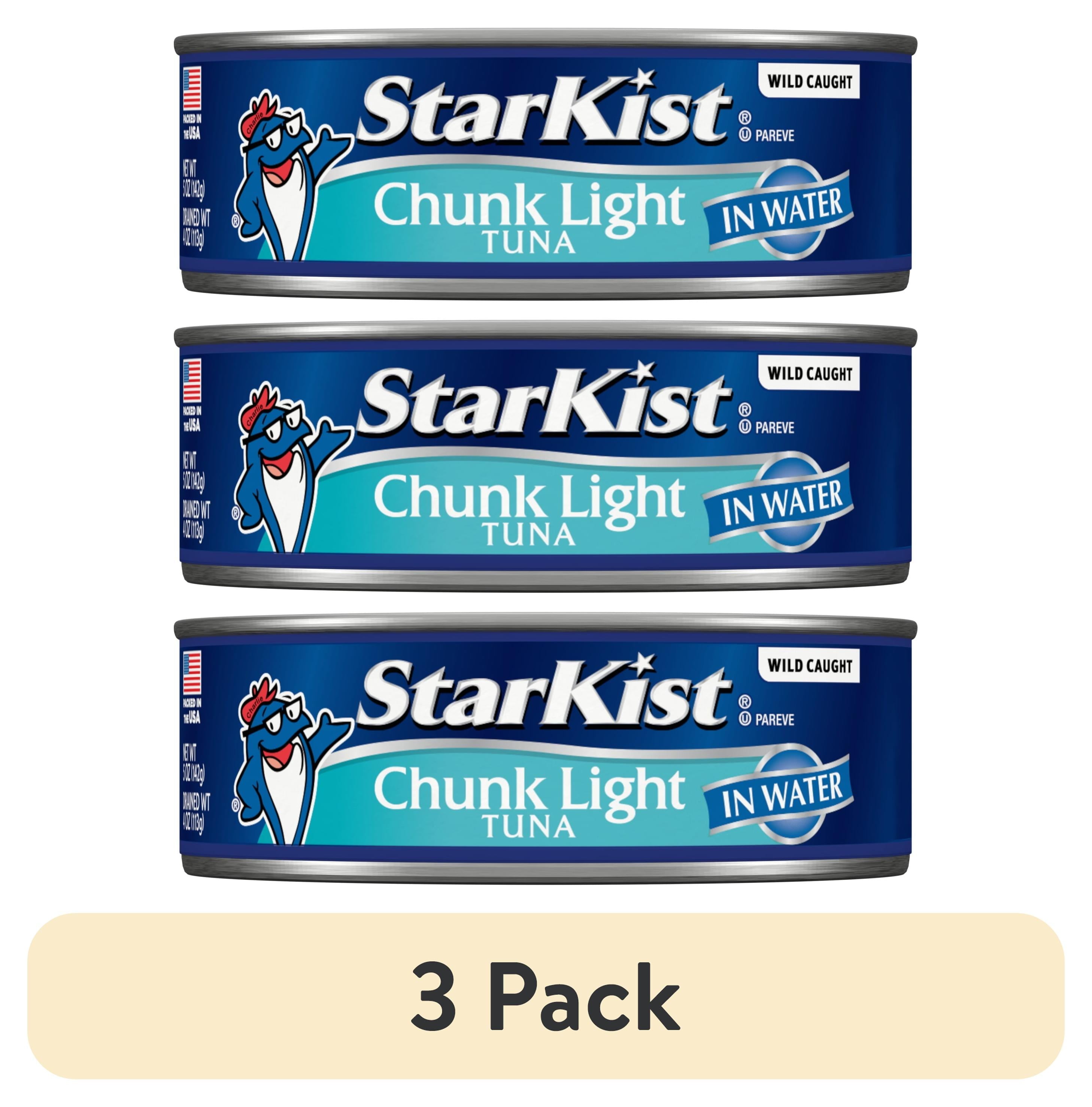 StarKist Chunk Light Tuna in Water, Wild Caught, 20g Protein, 5 oz Can