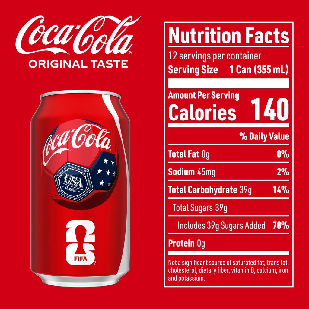 Coca-Cola Soda Pop Fridge Pack Cans, 12 fl oz, 12 Pack