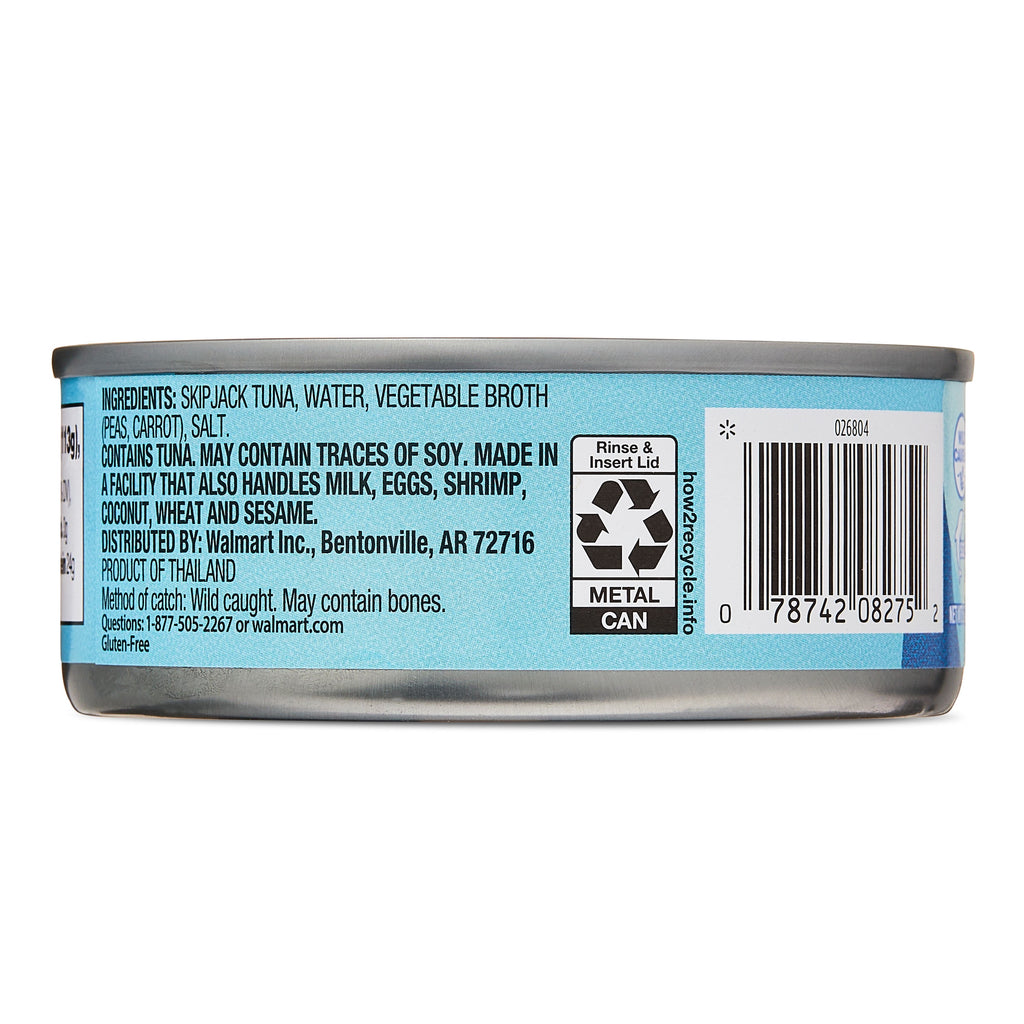 Great Value Chunk Light Tuna in Water, 5 oz