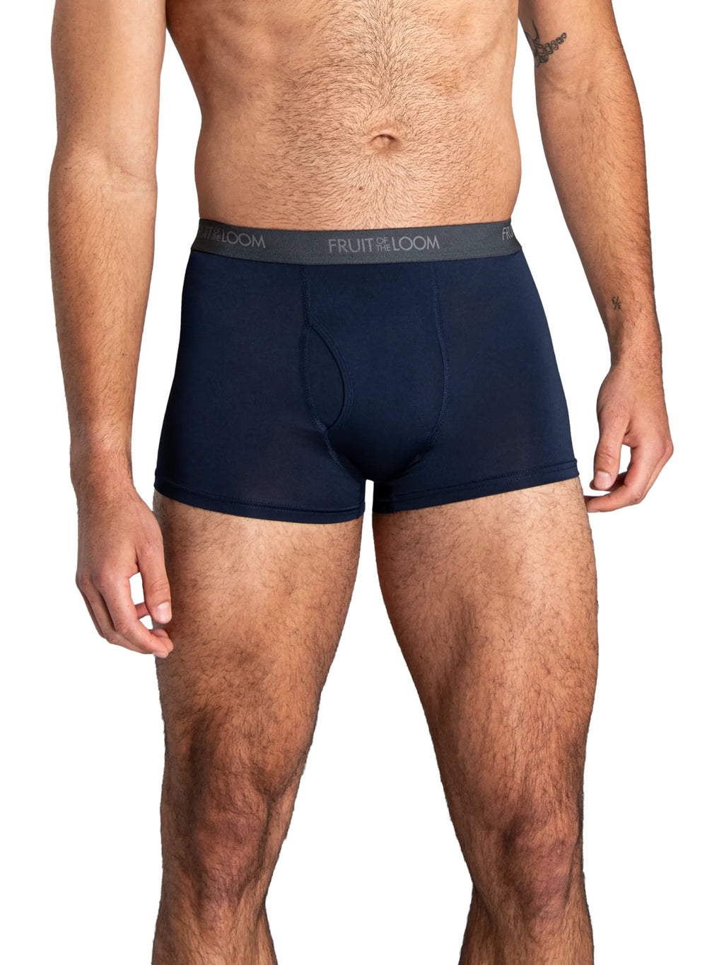 Fruit of the Loom Men's Micro-Stretch Ribbed Boxer Briefs, 6-Pack