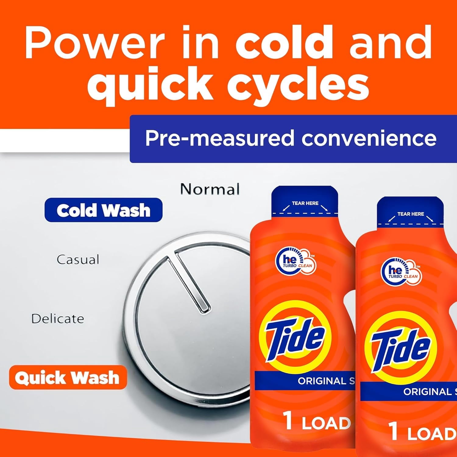 Tide Ultra Concentrated Laundry Detergent and Washing Soap, Travel Size, 1.31 fl oz
