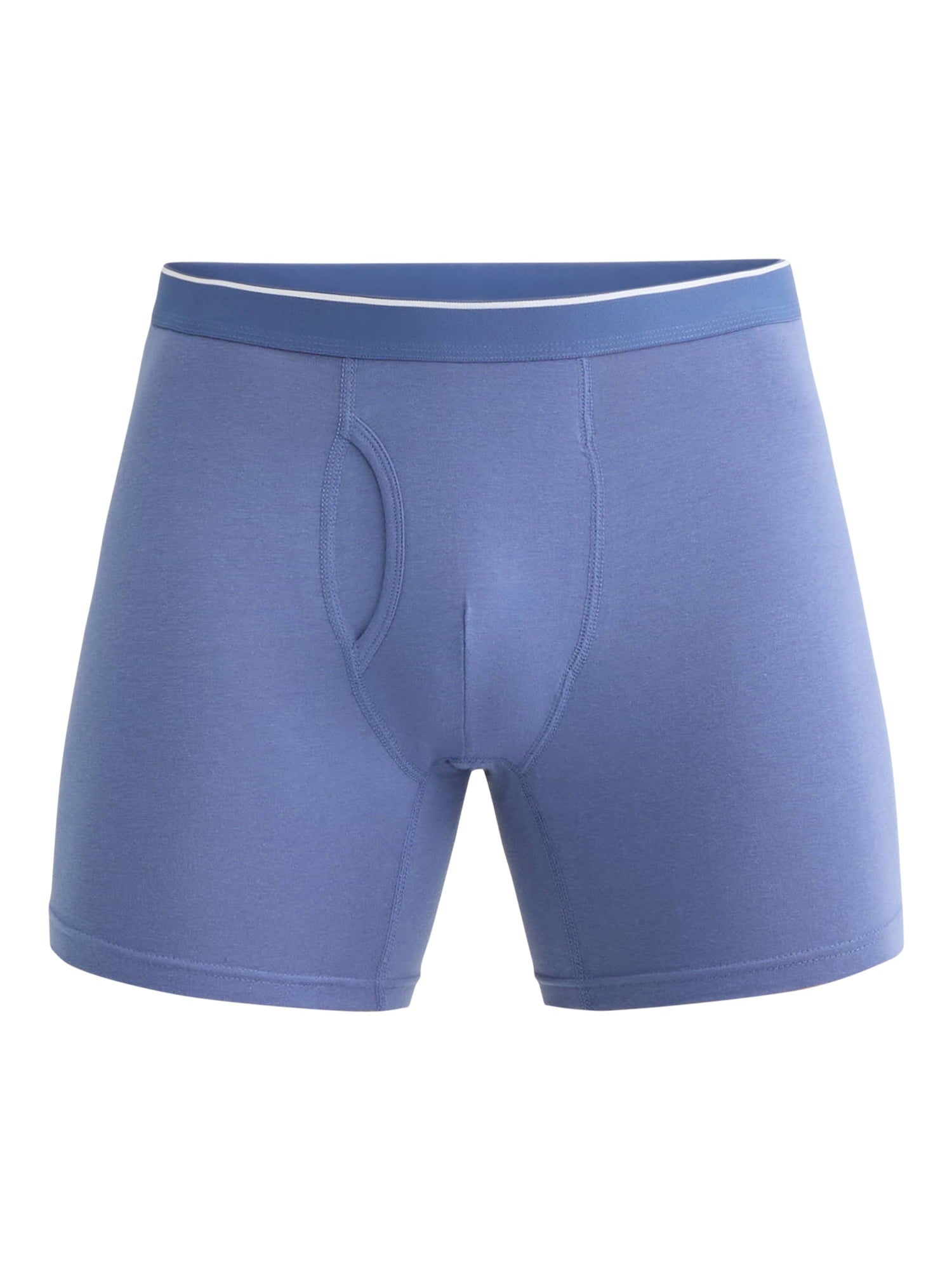 George Men's Cotton Blend Stretch Boxer Briefs, 6-Pack, Sizes S-2XL