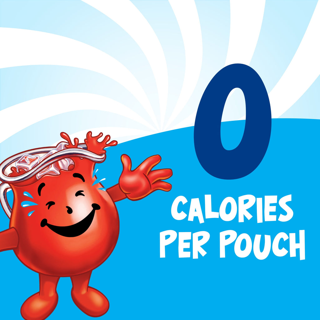 Kool-Aid Zero Sugar Jammers Artificially Flavored Drink, 10 Pouches, for School Lunches and On-the-Go Hydration, Tropical Punch Flavor, Zero Calories, 6 fl oz