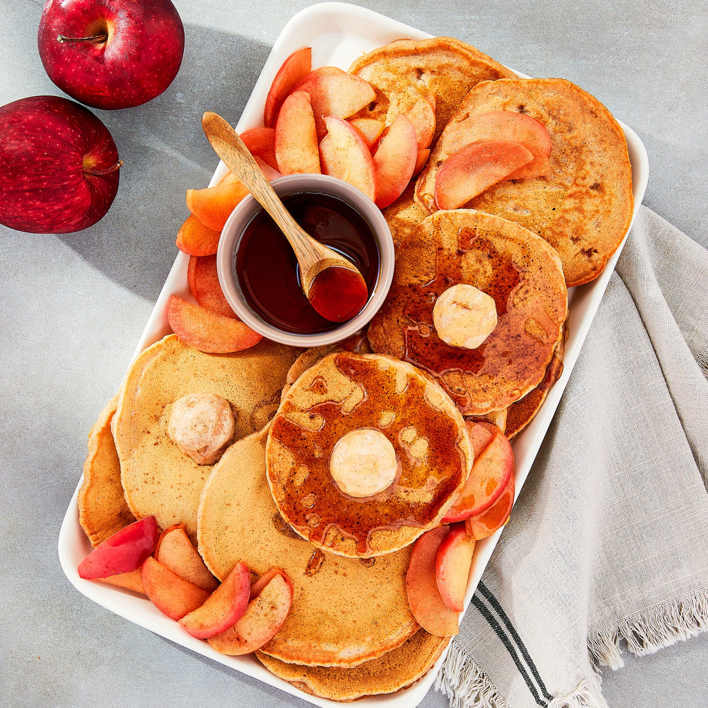 (4 pack) Great Value Apple Cinnamon Pancake & Waffle Mix, 16 oz Box