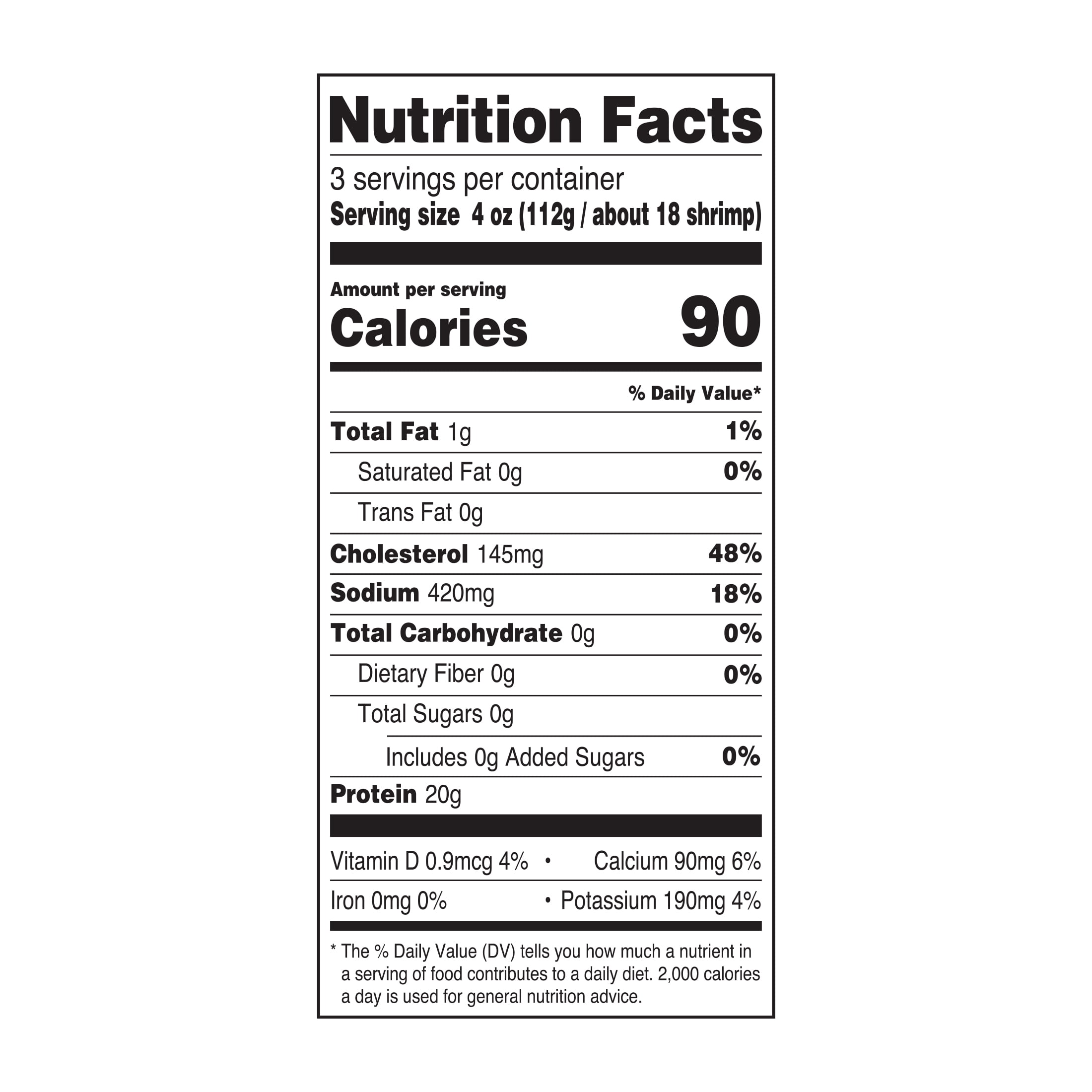 Great Value Frozen Raw Small Peeled & Deveined, Tail-off Shrimp, 12 oz Bag (60-80 Count per lb)