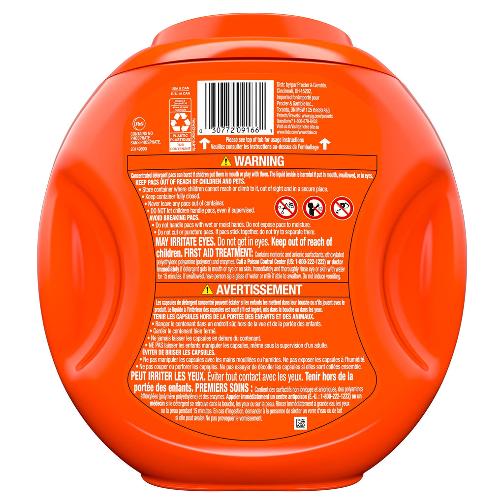 Tide PODS Laundry Detergent Soap Pacs, Spring Meadow Scent, 76 Count