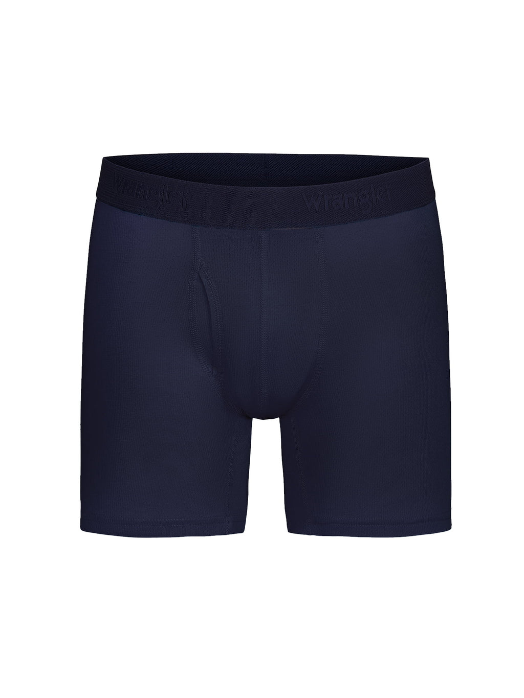 Wrangler Men's Active Cotton Stretch Mesh 6" Boxer Briefs, 6-Pack
