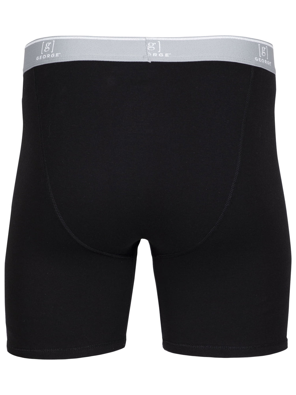 George Men's Regular Leg Boxer Briefs, 6-Pack