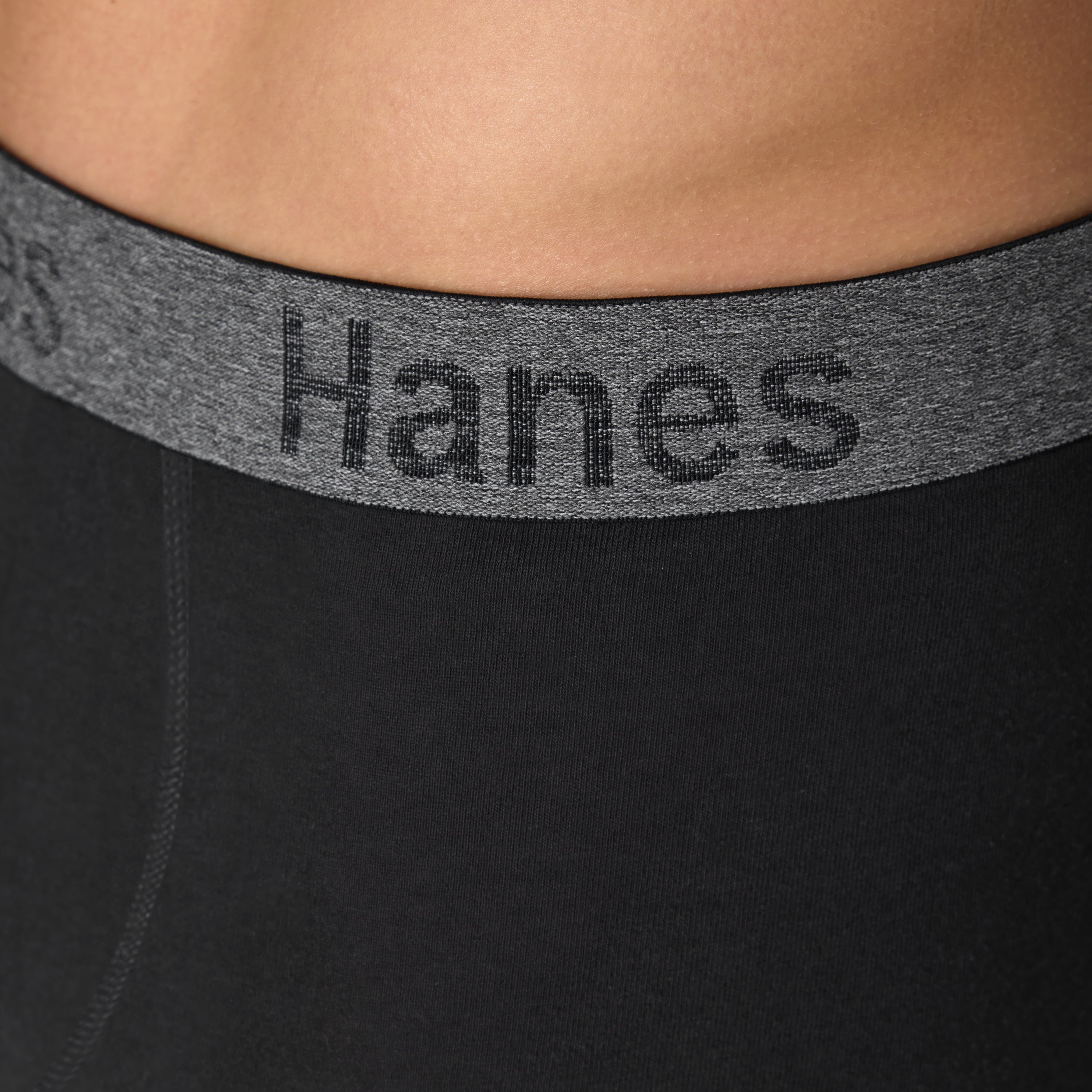 Hanes Men's Boxer Brief Underwear Pack with Stay Dry Pouch, Cotton Stretch, Assorted, 3-Pack