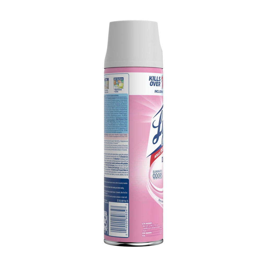 Lysol Disinfectant Spray, Sanitizing and Antibacterial Spray, Deodorizer, Early Morning Breeze, 19 oz