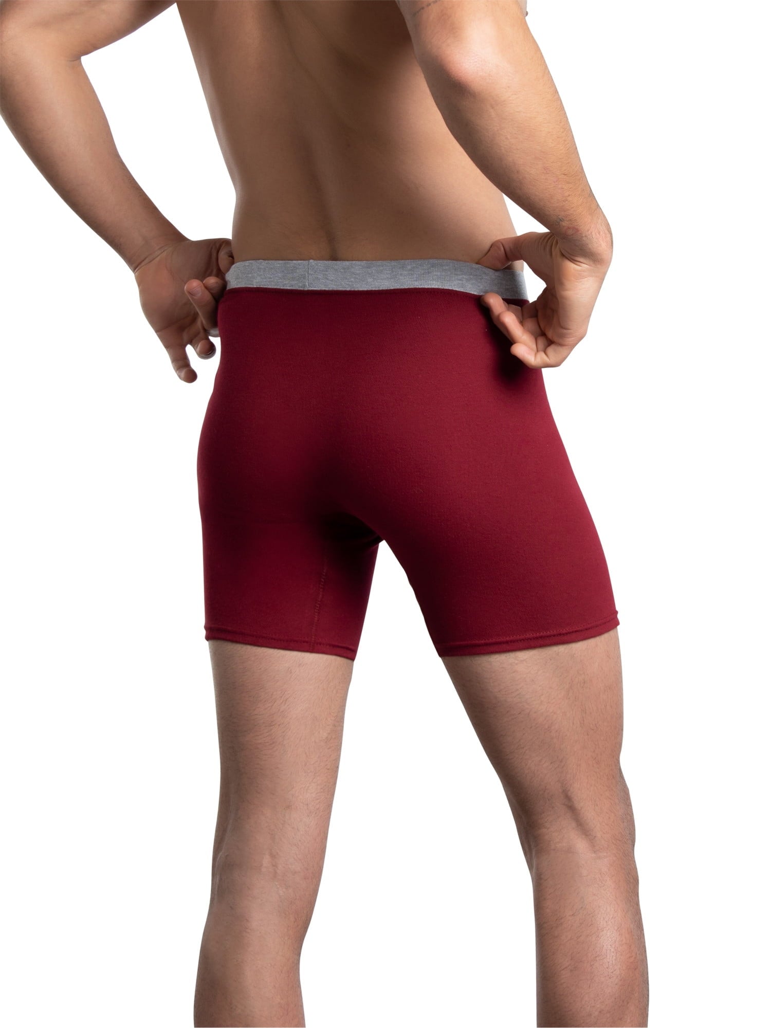 Fruit of the Loom Men's CoolZone Boxer Briefs, Moisture‑Wicking, Mesh Fly, No Ride Up, Multipacks, Sizes S-3XL