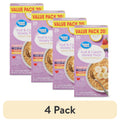 (4 pack) Great Value Fruit & Cream Instant Oatmeal Variety Pack, 1.05 oz, 20 Count