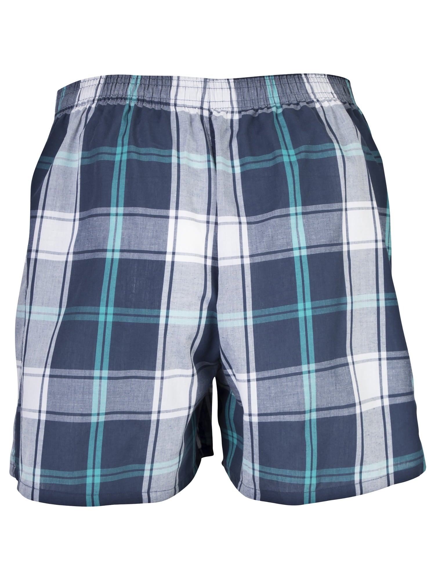 Gildan Men's Woven Boxer Underwear, 5-Pack, Red/Grey, Large