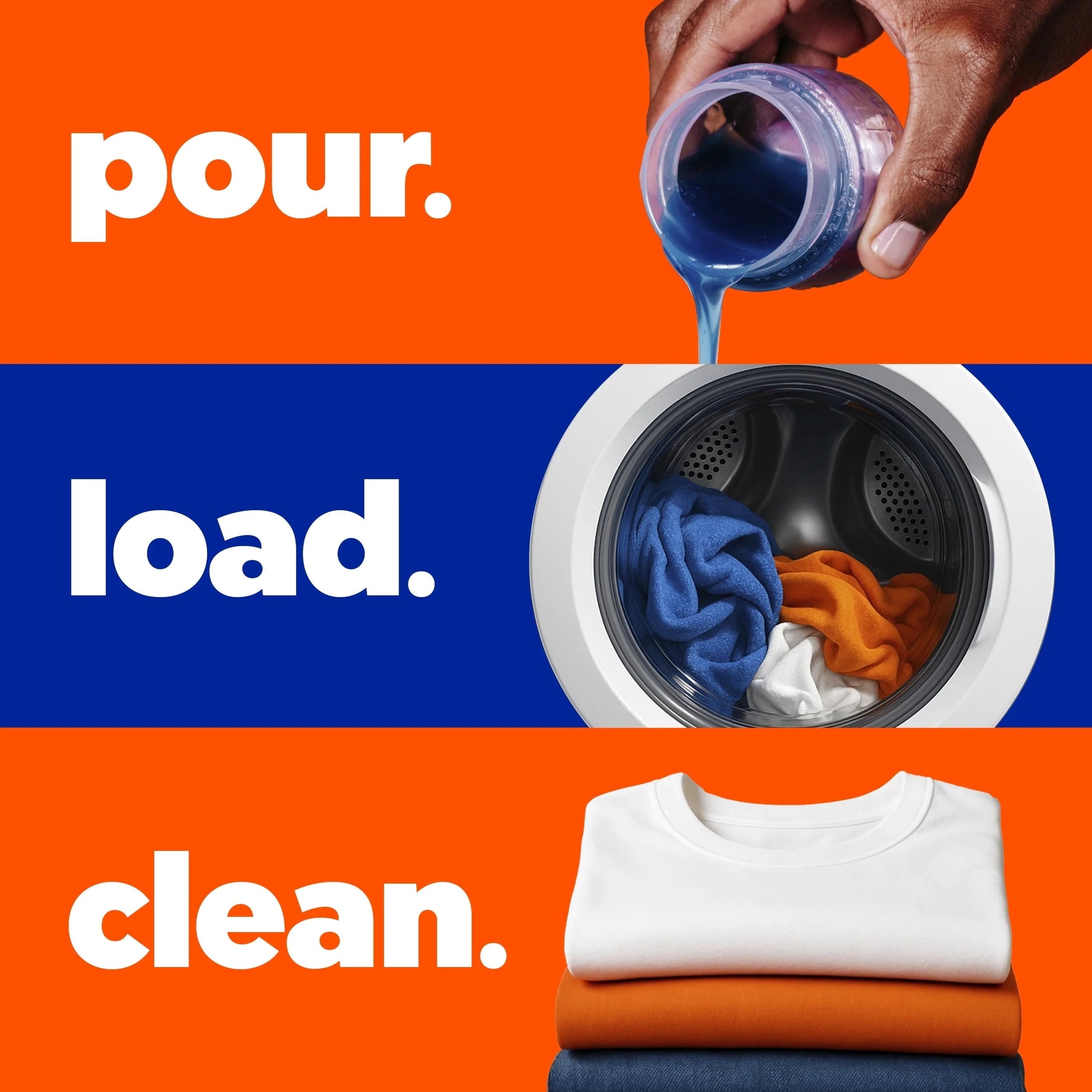 Tide Laundry Detergent Liquid with 6X Boosted Cleaning Power, Clean Breeze Scent, 125 fl oz, 100 Loads