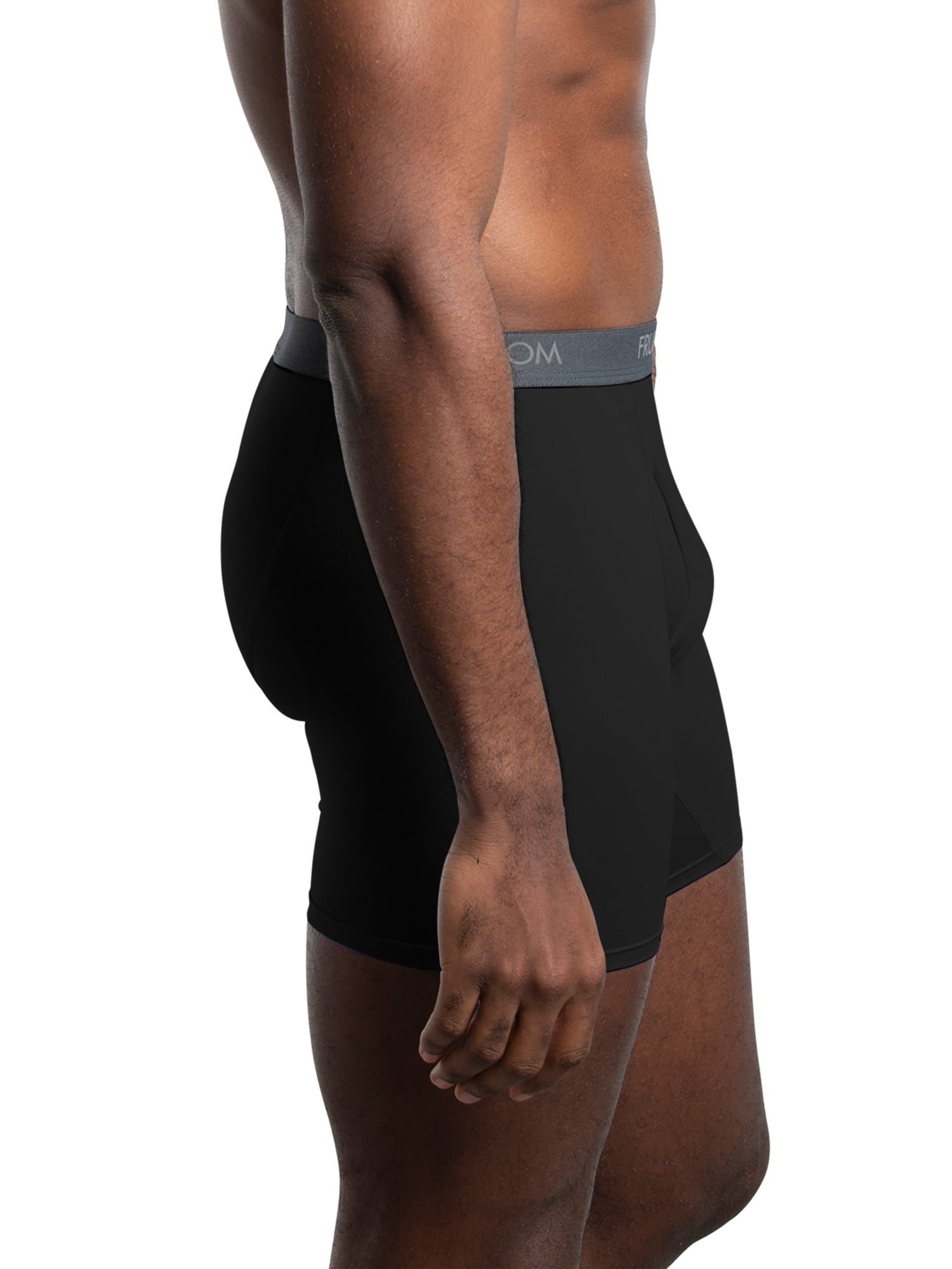 Fruit of the Loom Men's Micro-Stretch Ribbed Boxer Briefs, 6-Pack