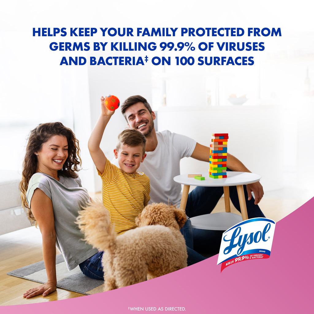 Lysol Disinfectant Spray, Sanitizing and Antibacterial Spray, Deodorizer, Early Morning Breeze, 19 oz